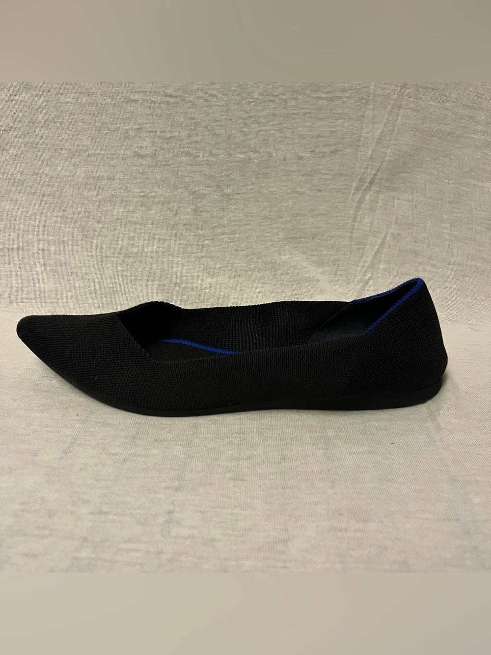 Rothy's The Point Classic Knit Black Flats